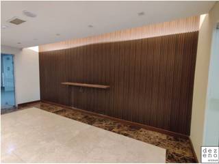 COMMERCIAL RESIDENCE LOUNGE 10 SEMANTAN, Dezeno Sdn Bhd Dezeno Sdn Bhd Modern corridor, hallway & stairs Wood Wood effect