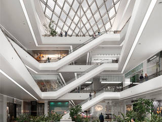 Interior view of Ease! shopping oasis in Berlin, Render Vision Render Vision