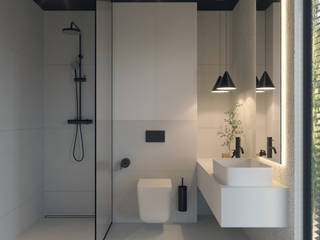 #FAPCeramiche, Zeler Design Zeler Design Modern bathroom Ceramic