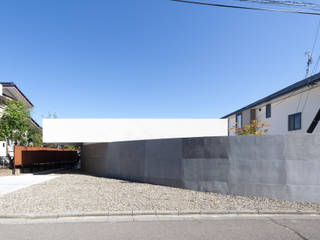 UT-house, TNdesign一級建築士事務所 TNdesign一級建築士事務所 Minimalistische Häuser Beton