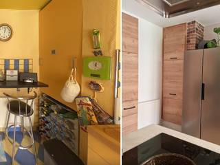 Maison mitoyenne avec 3 chambres | 100m2, lndesigninterieur lndesigninterieur Eclectic style kitchen