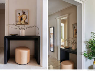 Colour-Infused Naturals, Art de Vivre Studio Art de Vivre Studio Minimalist corridor, hallway & stairs Wood Wood effect