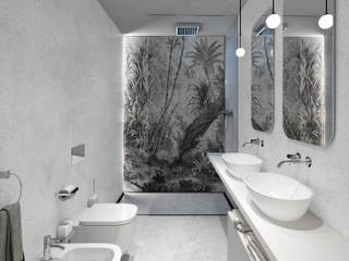 appartamento in versilia, Vegni Design Vegni Design Minimalist style bathroom