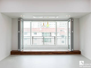 목동 신시가지 2단지 58py, 곤디자인 (GON Design) 곤디자인 (GON Design) Modern Living Room