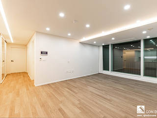 온수 힐스테이트 24py, 곤디자인 (GON Design) 곤디자인 (GON Design) Salones modernos