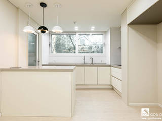 세양청마루 32py, 곤디자인 (GON Design) 곤디자인 (GON Design) Moderne keukens