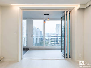 문래 두산위브 아파트 26py, 곤디자인 (GON Design) 곤디자인 (GON Design) Modern Living Room
