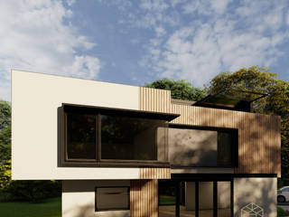 Vivienda Unifamiliar, Arq Luz Marcela García Arq Luz Marcela García インダストリアルな 家