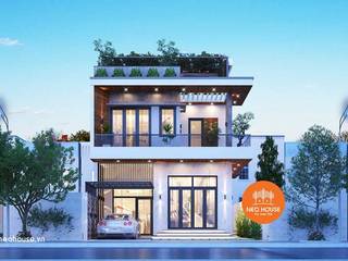 10 mẫu thiết kế nhà 2 tầng 6x20m hiện đại đẹp, NEOHouse NEOHouse