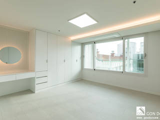 영등포 삼환아파트 42py, 곤디자인 (GON Design) 곤디자인 (GON Design) ห้องนอน
