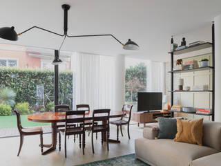 Apartamento Foz do Douro, Porto, Tangerinas e Pêssegos - Design de Interiores & Decoração no Porto Tangerinas e Pêssegos - Design de Interiores & Decoração no Porto Classic style dining room