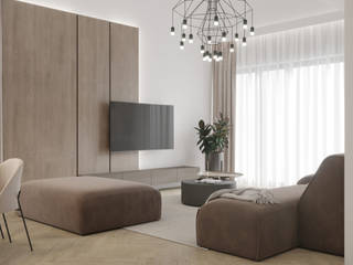 COFFEE & MILK, Nevi Studio Nevi Studio Modern living room