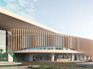Office Building Design - Jeddah KSA , THDstudio THDstudio Modern style study/office