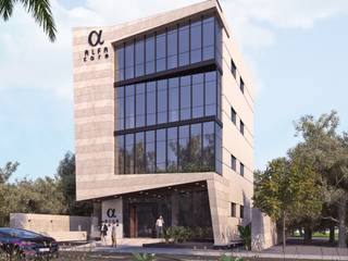 Modern Medical Building Design - Cairo, Egypt , THDstudio THDstudio Commercial spaces