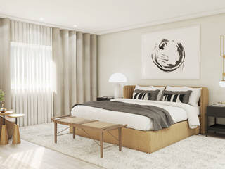 Espaço Requinte (Decoração), NURE Interiores NURE Interiores Modern style bedroom