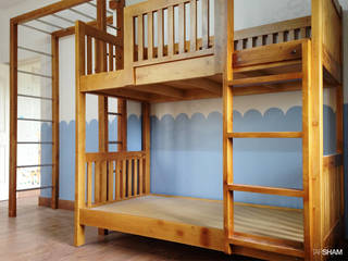 Kids room@ Sarjapura, TAPSHAM ARCHITECTS TAPSHAM ARCHITECTS ห้องนอนเด็ก