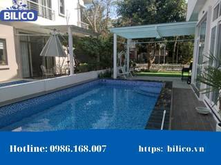 Bilico bàn giao công trình bể bơi Xanh Villa, Thiết bị bể bơi Bilico Thiết bị bể bơi Bilico Piscinas naturais