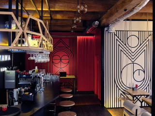 MOMOYAMA Ramen bar, FOREST DESIGN FOREST DESIGN Commercial spaces