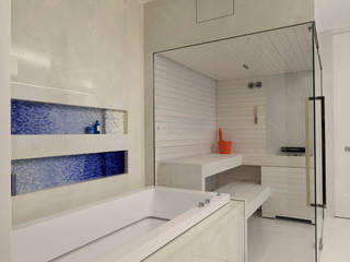 Bagno casa privata, Studio Asia Studio Asia Bagno moderno