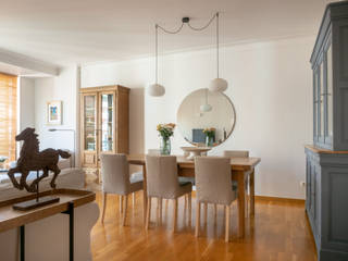 P+C Apartment - Lisbon, MUDA Home Design MUDA Home Design Rustikale Wohnzimmer