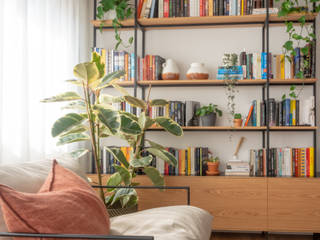 I+R Apartment - Oeiras, MUDA Home Design MUDA Home Design Salones de estilo moderno