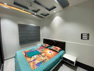 Bacha's Residential Interior @Chitaguppa, Bidar, Cfolios Design And Construction Solutions Pvt Ltd Cfolios Design And Construction Solutions Pvt Ltd Casas unifamilares