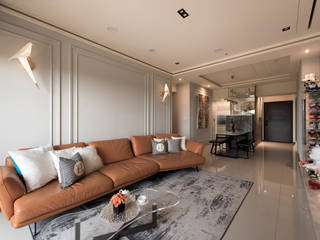 鉑金石韻, 北歐制作室內設計 北歐制作室內設計 Modern living room