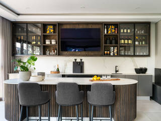 Linksfield , Candice Woodward Interiors cc Candice Woodward Interiors cc Built-in kitchens Wood Wood effect