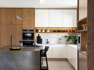 Linksfield , Candice Woodward Interiors cc Candice Woodward Interiors cc Cocinas equipadas Madera Acabado en madera