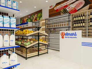 Import supermarket project Welmart, Anviethouse Anviethouse Modern garage/shed