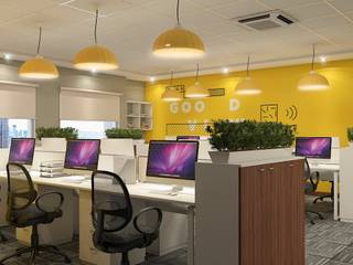 IIT Kanpur Incubation centre, Noida, FYD Interiors Pvt. Ltd FYD Interiors Pvt. Ltd Espacios comerciales