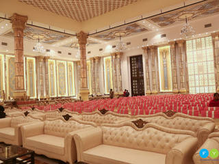 SKS Banquet Hall, Mathura, FYD Interiors Pvt. Ltd FYD Interiors Pvt. Ltd مساحات تجارية