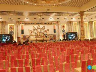 SKS Banquet Hall, Mathura, FYD Interiors Pvt. Ltd FYD Interiors Pvt. Ltd Espacios comerciales