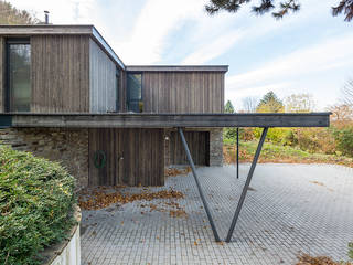 Case Study House im Tullnerfeld, Backraum Architektur Backraum Architektur Single family home