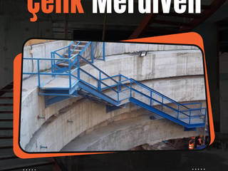 Çelik Merdiven, Bayrakcı Metal İnşaat Bayrakcı Metal İnşaat балконы