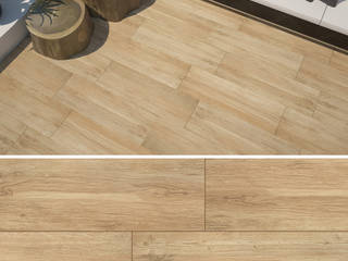 Dielen-Holzoptik Terrassenplatte - Alpi Miele, Fliesen24 Fliesen24 Patios & Decks