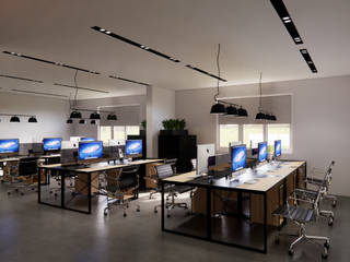 Construction Company | KSA | MAY2022, KONCEPTO INTERIOR DESIGN STUDIO KONCEPTO INTERIOR DESIGN STUDIO Espaces commerciaux