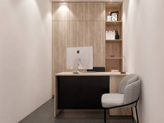 Executive Office | KSA, KONCEPTO INTERIOR DESIGN STUDIO KONCEPTO INTERIOR DESIGN STUDIO Oficinas de estilo moderno