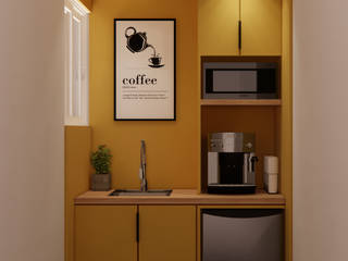 PANTRY | MO OFFICE FIT-OUT, KONCEPTO INTERIOR DESIGN STUDIO KONCEPTO INTERIOR DESIGN STUDIO Bureau original