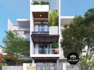 10 Mẫu nhà ống đẹp 3 tầng 4m hiện đại sang trọng, NEOHouse NEOHouse Maison individuelle