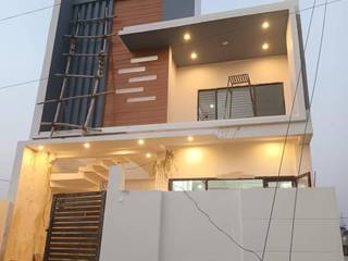 SH. VINOD KUMAR KULRIYA HOUSE, DESIGN AHEAD ARCHITECTS DESIGN AHEAD ARCHITECTS Casas unifamiliares