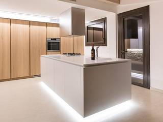 El concepto del diseño, MUEBLES CARAMELO ARQUITECTURA MUEBLES CARAMELO ARQUITECTURA Cocinas de estilo moderno