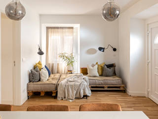 #Faria87 | Two bedroom apartment , itsk.studio | K. properties itsk.studio | K. properties Livings de estilo moderno