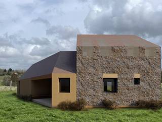reforma de una casa de piedras en Normandia, MuDD architects MuDD architects Pasif ev