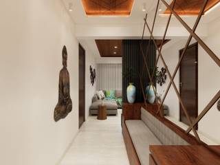 Yagya's Residence , Ravi Prakash Architect Ravi Prakash Architect Flat