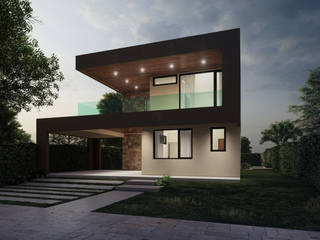 Casa Sol3, Arq. Vieyra Arq. Vieyra منزل عائلي صغير