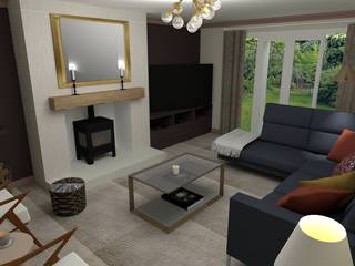 Modern Family Living Room, Lydiaclarkbetts Creative Interiors Lydiaclarkbetts Creative Interiors Salas de estar modernas