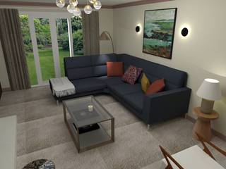 Modern Family Living Room, Lydiaclarkbetts Creative Interiors Lydiaclarkbetts Creative Interiors Вітальня