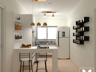 Cozinha RJ, Mostavenco Arquitetura Mostavenco Arquitetura Modern kitchen