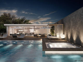 Ibiza villa2, Diff.Studio Diff.Studio Vilas